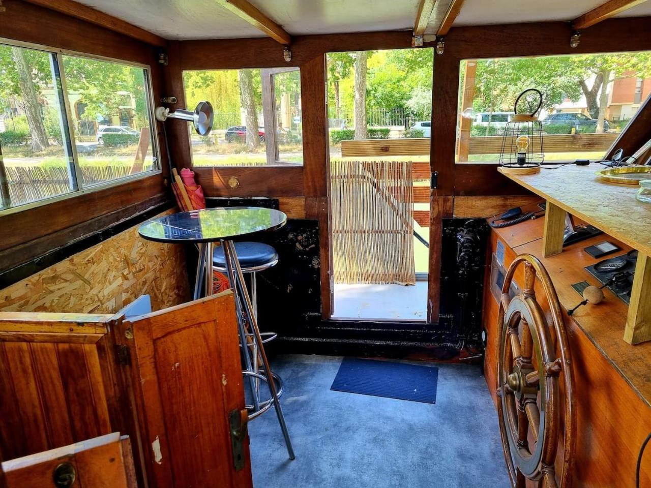 Peniche De Charme Avec Jacuzzi Sur Canal Du Midi Toulouse Exterior foto