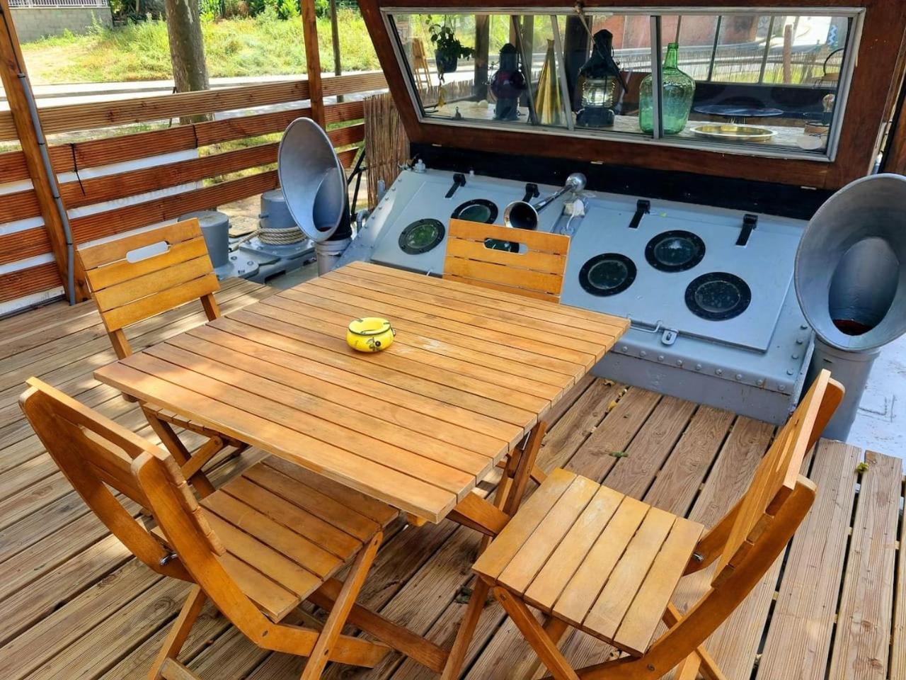 Peniche De Charme Avec Jacuzzi Sur Canal Du Midi Toulouse Exterior foto